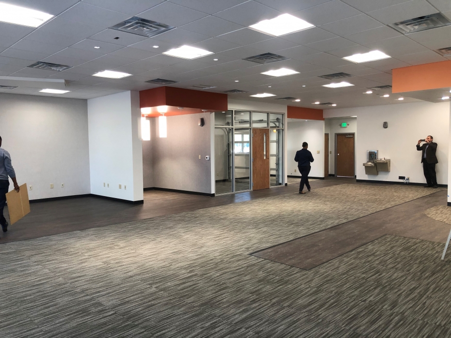 A photo of the interior of Richalnd Library Lower Richland