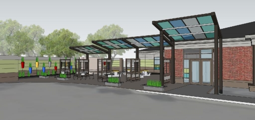 Courtyard & Canopy